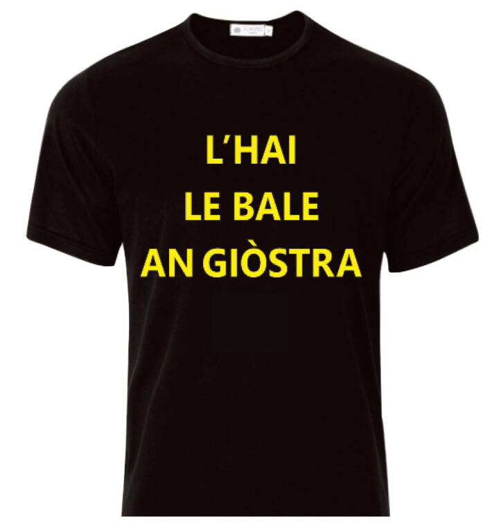 MAGLIETTA - T-SHIRT - L'HAI LE BALE AN GIÓSTRA