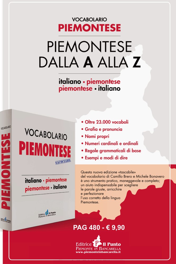 VOCABOLARIO PIEMONTESE/ITALIANO ITALIANO/PIEMONTESE CAMILLO BRERO