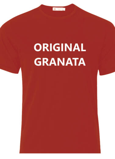 MAGLIETTA - T-SHIRT - ORIGINAL GRANATA