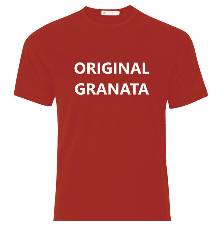 MAGLIETTA - T-SHIRT - ORIGINAL GRANATA