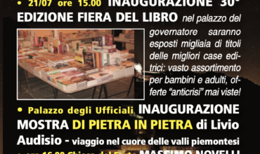 Siamo alla Fiera del Libro al Forte di Fenestrelle 2024